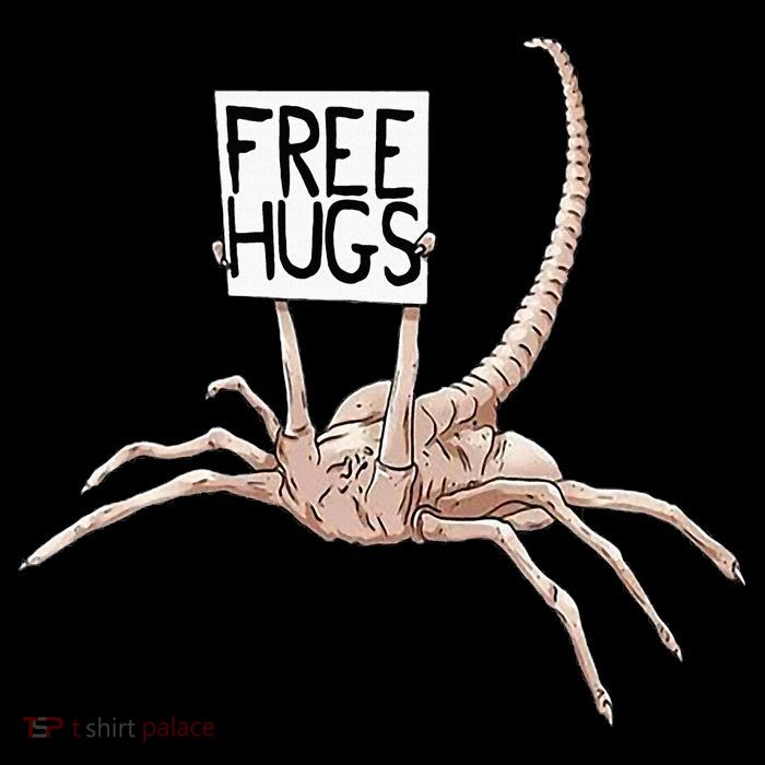 Free Hugs Alien Premium T-Shirt