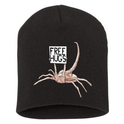 Free Hugs Alien Short Acrylic Beanie