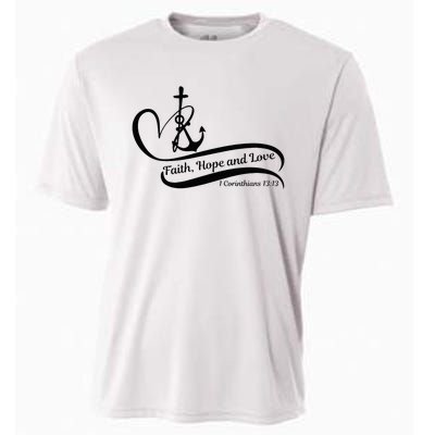 Faith Hope And Love Cooling Performance Crew T-Shirt