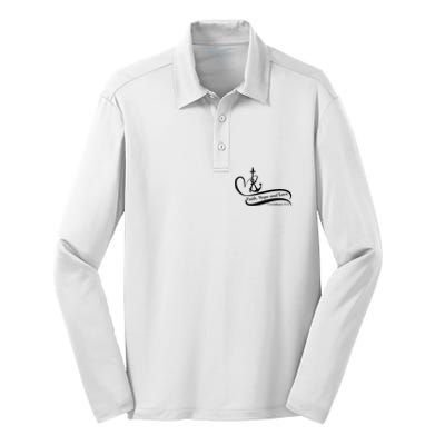 Faith Hope And Love Silk Touch Performance Long Sleeve Polo