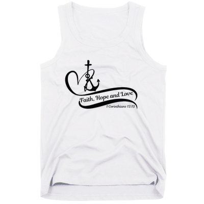 Faith Hope And Love Tank Top