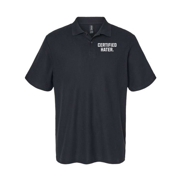 Funny Hating And Certified Hater Polo