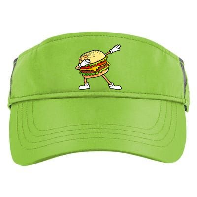 Funny Hamburger Art Women Cheeseburger Lover Adult Drive Performance Visor