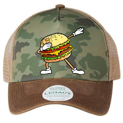 Funny Hamburger Art Women Cheeseburger Lover Legacy Tie Dye Trucker Hat