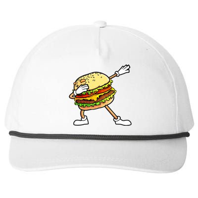 Funny Hamburger Art Women Cheeseburger Lover Snapback Five-Panel Rope Hat