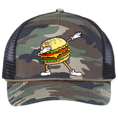 Funny Hamburger Art Women Cheeseburger Lover Retro Rope Trucker Hat Cap