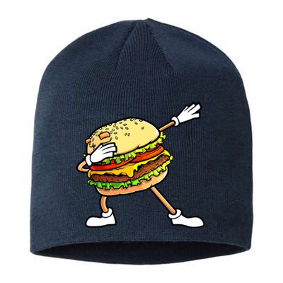 Funny Hamburger Art Women Cheeseburger Lover Sustainable Beanie