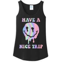 Funny Have A Nice Trip LSD MDMA Psychedelic Drug Ladies Essential Tank