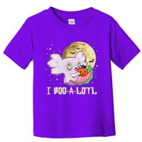 Funny Halloween Axolotl Ghost I Boo A Lotl Toddler T-Shirt