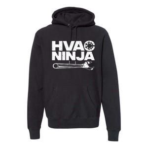 Funny Hvac Art Air Condition Lover Hvac Technician Premium Hoodie