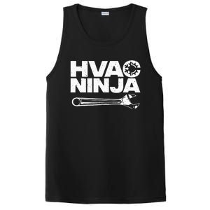 Funny Hvac Art Air Condition Lover Hvac Technician PosiCharge Competitor Tank