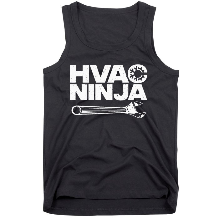 Funny Hvac Art Air Condition Lover Hvac Technician Tank Top