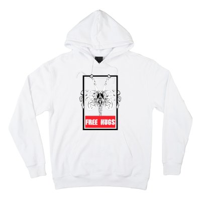 Free Hugs Alien Sci Fi Valentines Hoodie