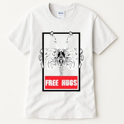 Free Hugs Alien Sci Fi Valentines Tall T-Shirt