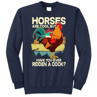 Funny Horses Are Cool But Have You Ever Ridden A Cock Sweatshirt