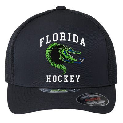 Florida Hockey Alligator Flexfit Unipanel Trucker Cap