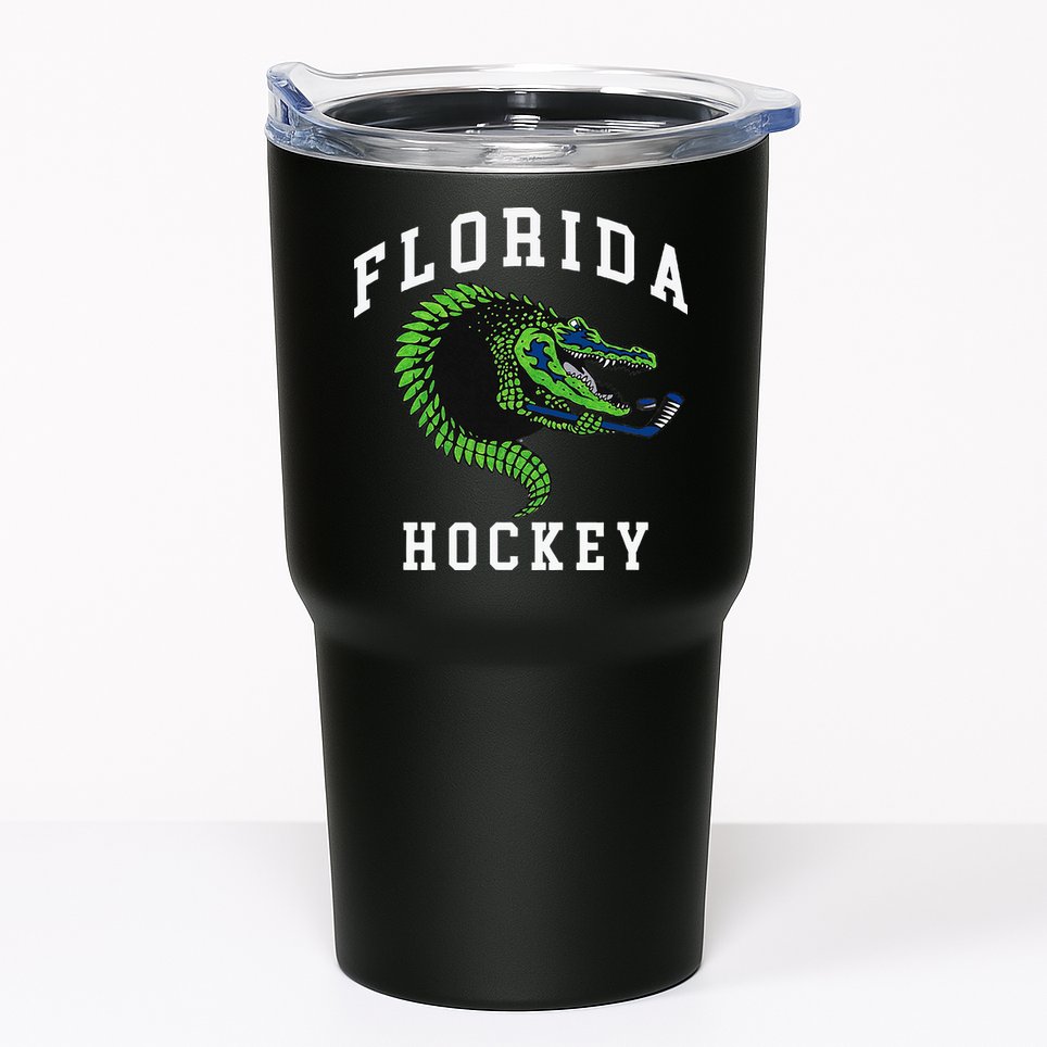 Florida Hockey Alligator Tumbler