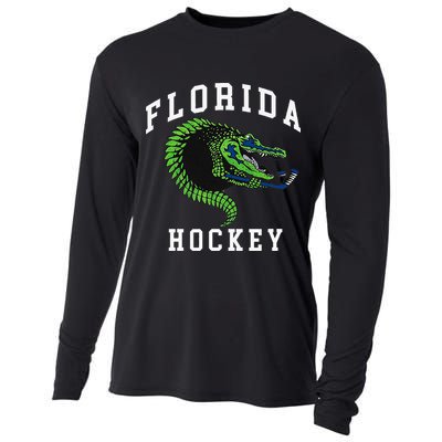 Florida Hockey Alligator Cooling Performance Long Sleeve Crew