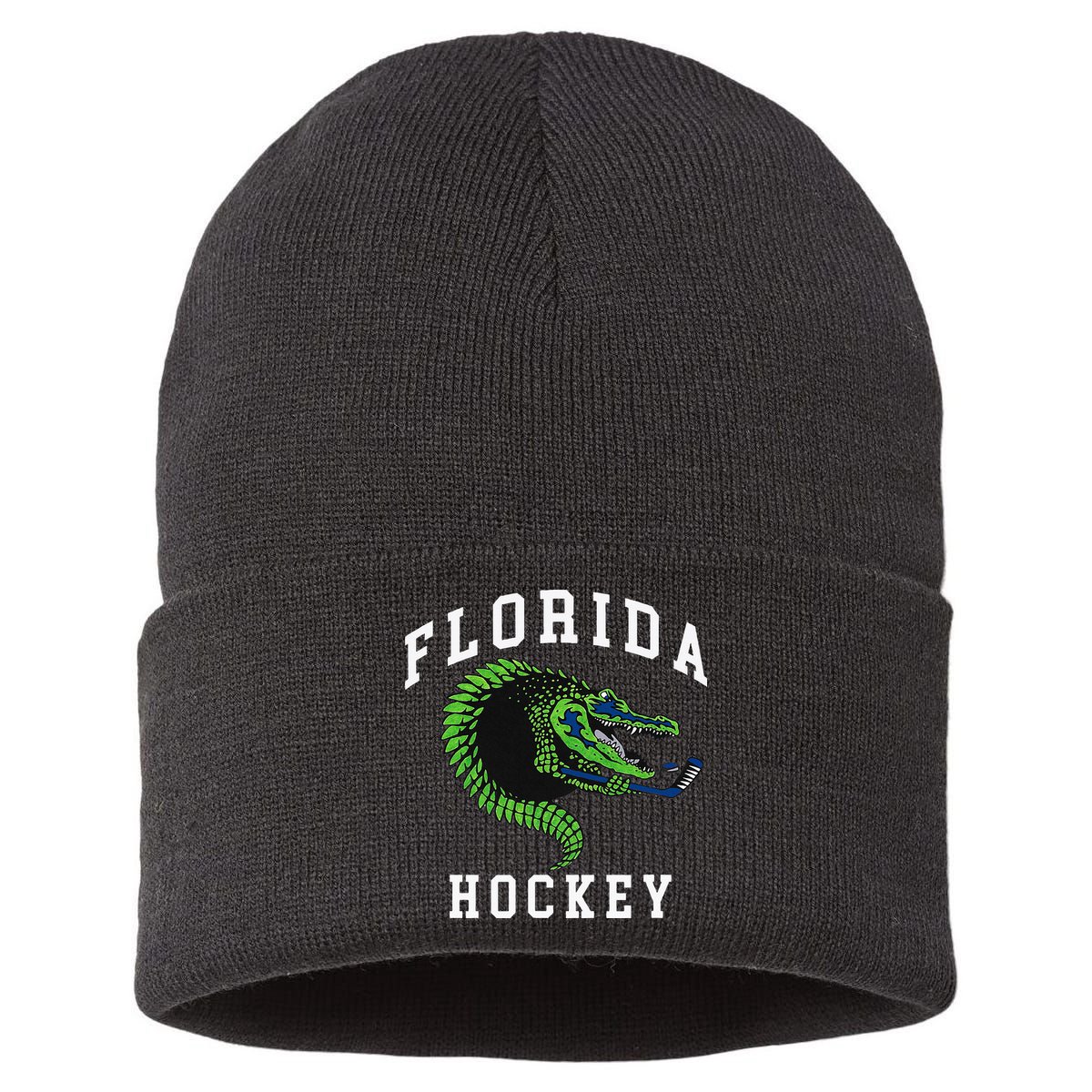Florida Hockey Alligator Sustainable Knit Beanie