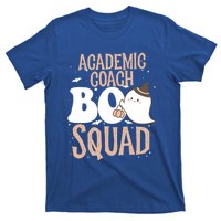 Funny Halloween Academic Coach Boo Squad Costume Teacher Meaningful Gift T-Shirt