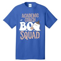 Funny Halloween Academic Coach Boo Squad Costume Teacher Meaningful Gift Tall T-Shirt