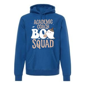 Funny Halloween Academic Coach Boo Squad Costume Teacher Meaningful Gift Premium Hoodie