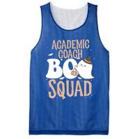 Funny Halloween Academic Coach Boo Squad Costume Teacher Meaningful Gift Mesh Reversible Basketball Jersey Tank