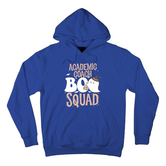 Funny Halloween Academic Coach Boo Squad Costume Teacher Meaningful Gift Tall Hoodie