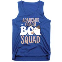 Funny Halloween Academic Coach Boo Squad Costume Teacher Meaningful Gift Tank Top