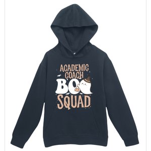 Funny Halloween Academic Coach Boo Squad Costume Teacher Meaningful Gift Urban Pullover Hoodie