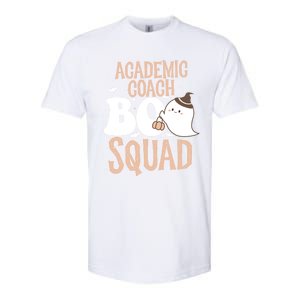 Funny Halloween Academic Coach Boo Squad Costume Teacher Meaningful Gift Softstyle CVC T-Shirt