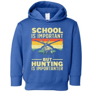 Funny Hunting Art For Deer Hunter Wildlife Hunting Toddler Hoodie