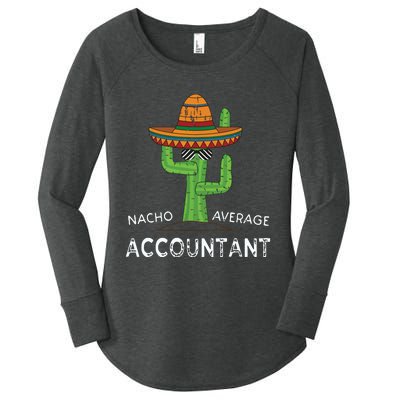 Fun Hilarious Accounting Humor Funny Accountant Women's Perfect Tri Tunic Long Sleeve Shirt