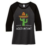 Fun Hilarious Accounting Humor Funny Accountant Women's Tri-Blend 3/4-Sleeve Raglan Shirt