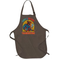 Funny Have A Rockin' Thanksgiving Rocker Turkey Full-Length Apron With Pockets