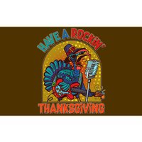 Funny Have A Rockin' Thanksgiving Rocker Turkey Bumper Sticker