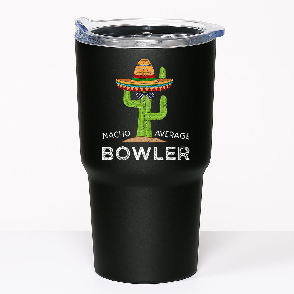 Fun Hilarious Bowler Joke Humor Funny Bowling Saying Tumbler