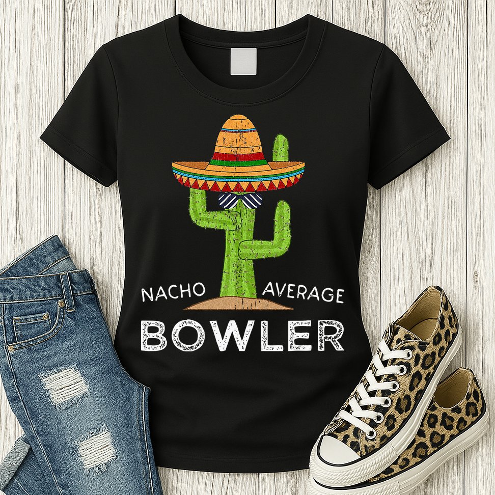 Fun Hilarious Bowler Joke Humor Funny Bowling Saying Womens T-Shirt