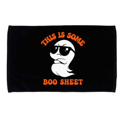 Funny Halloween Boo Ghost Costume This Is Some Boo Sheet Microfiber Hand Towel