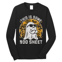 Funny Halloween Boo Ghost Costume This is Some Boo Sheet Long Sleeve Shirt