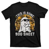 Funny Halloween Boo Ghost Costume This is Some Boo Sheet T-Shirt