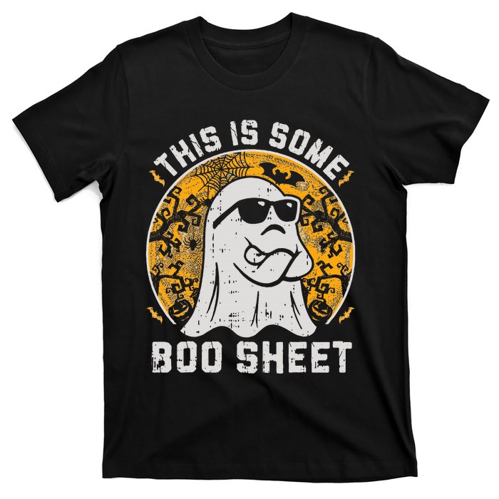 Funny Halloween Boo Ghost Costume This is Some Boo Sheet T-Shirt