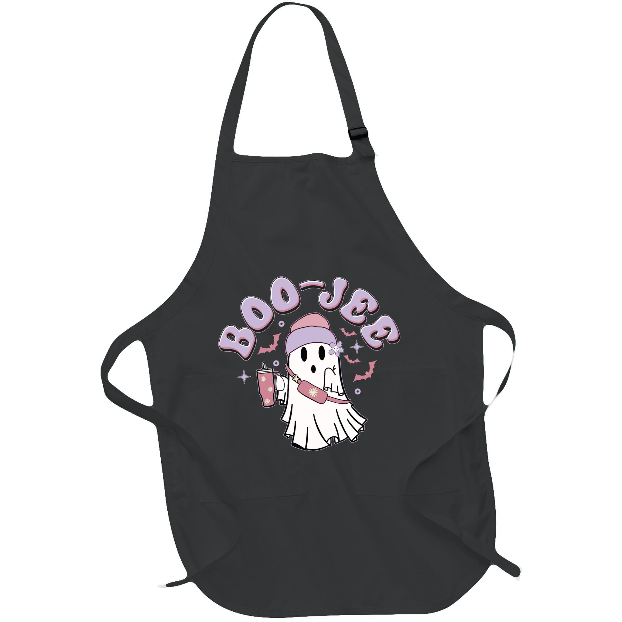 Funny Halloween Boo Jee Ghost Apron