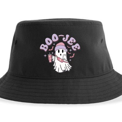 Funny Halloween Boo Jee Ghost Sustainable Bucket Hat