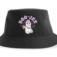 Funny Halloween Boo Jee Ghost Sustainable Bucket Hat