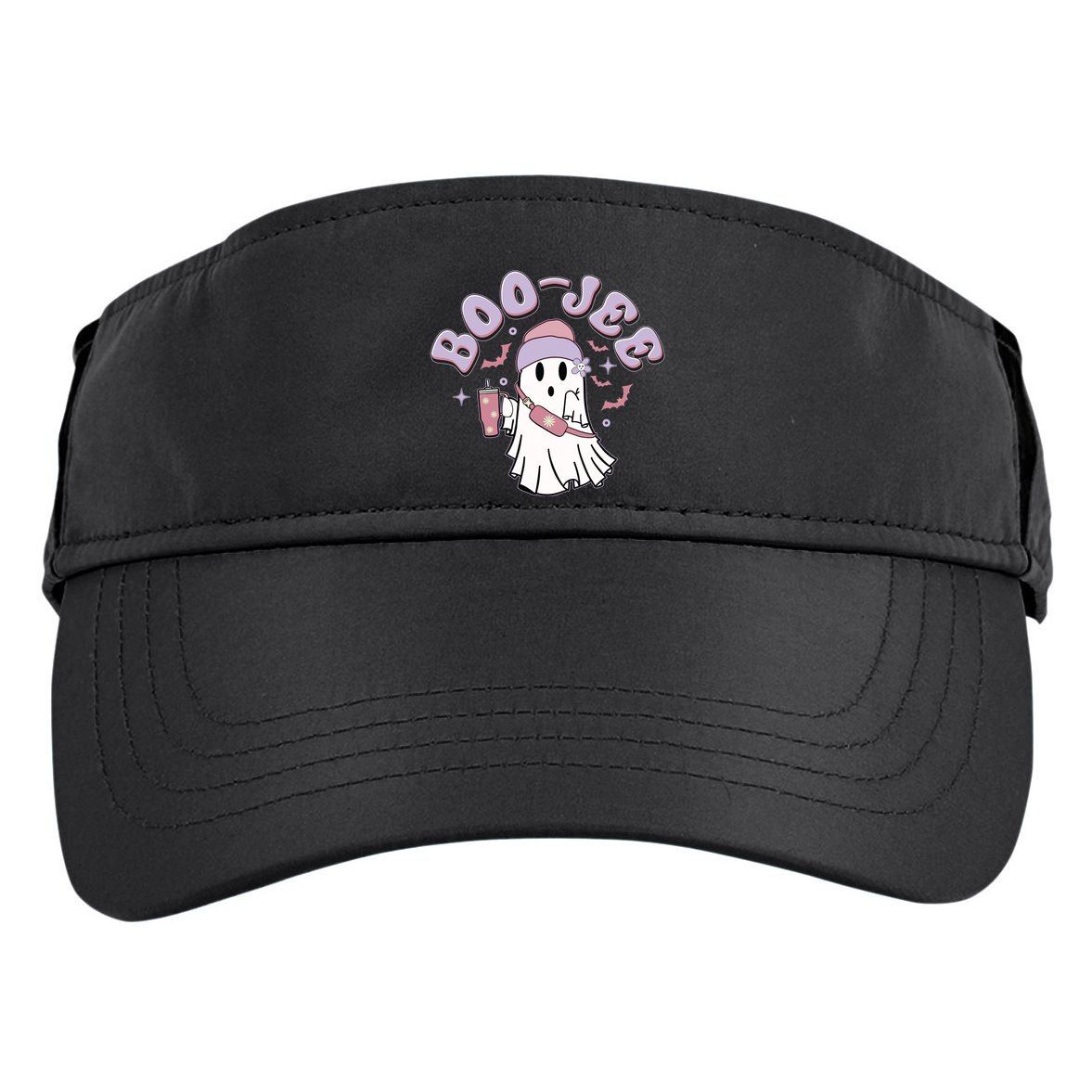 Funny Halloween Boo Jee Ghost Adult Drive Performance Visor