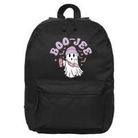 Funny Halloween Boo Jee Ghost 16 in Basic Backpack