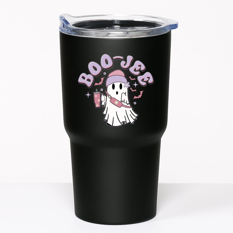 Funny Halloween Boo Jee Ghost Tumbler