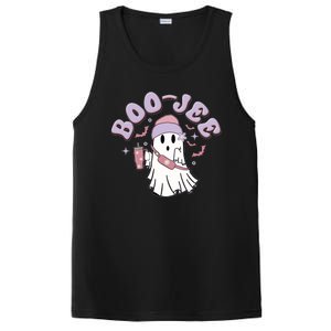 Funny Halloween Boo Jee Ghost PosiCharge Competitor Tank