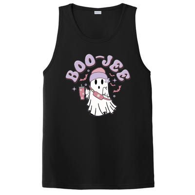 Funny Halloween Boo Jee Ghost PosiCharge Competitor Tank